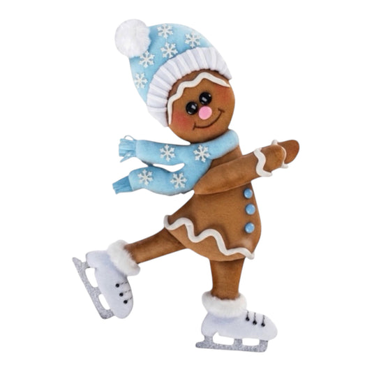 Gingerbread wreath attachment tutorial